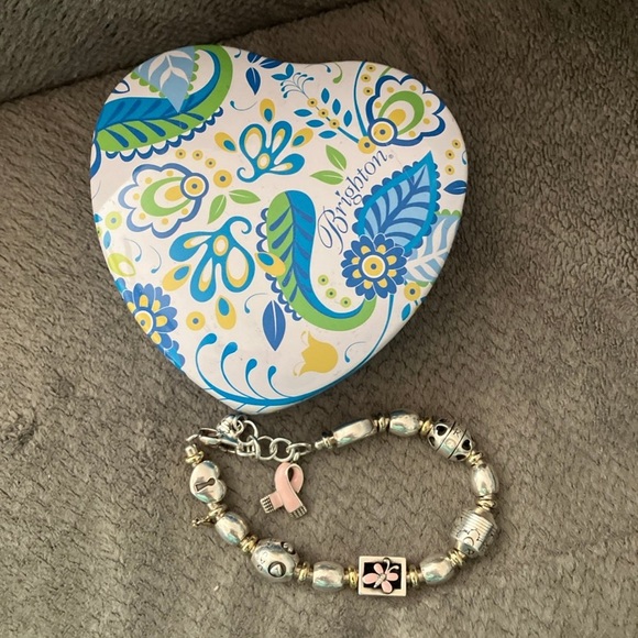Brighton Jewelry - Brighton breast cancer awareness bracelet